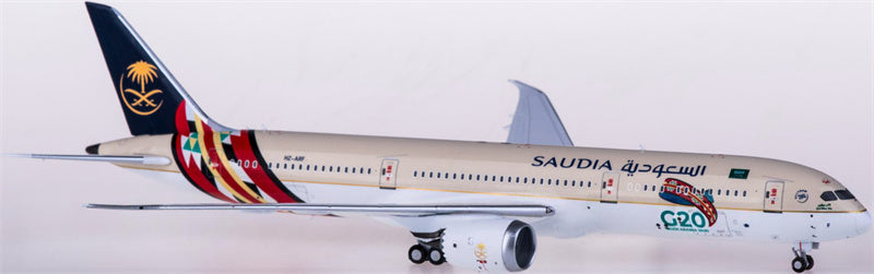NG Models Saudia Boeing 787-9 HZ-ARF 1:400 Diecast Model view 3