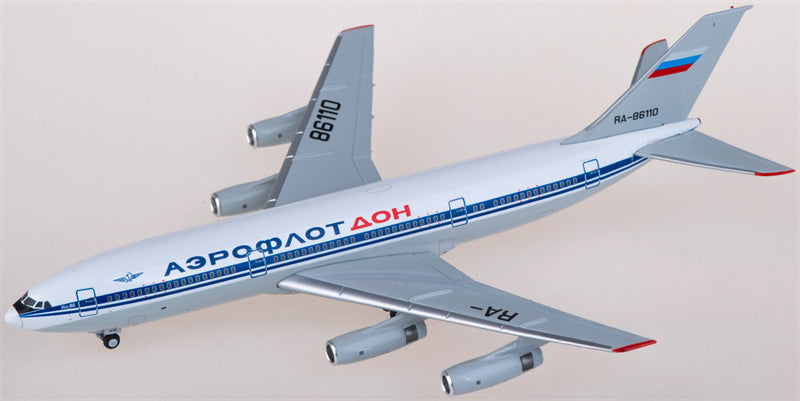 JC Wings Aeroflot for Ilyushin IL-86 RA-86110 1:400 Airplane Pre-built  Airliner Model Display
