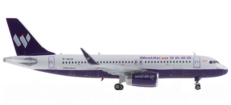 Phoenix West Air Airbus A320 B-1629 1:400 Diecast Model view 2