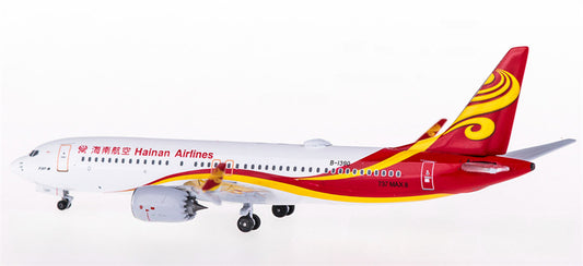 AeroClassics Hainan Airlines for Boeing 737 MAX 8 B-1390 1:400 Airplane Pre-built  Airliner Model Display