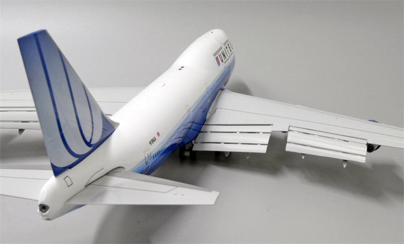 JC Wings 1:200 United Airlines Boeing 747-400 N199UA Flaps down DIECAST Model