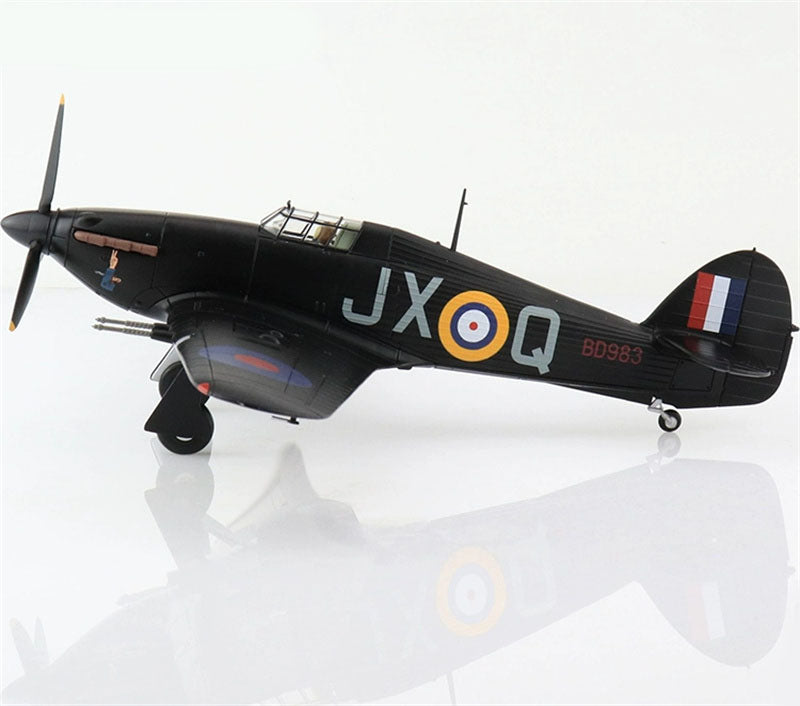 HOBBY MASTER Hawker Hurricane Mk II RAF No.1 Sqn BD983 James MacLachlan RAF Tangmere England 1942 1/48 Aircraft Pre-built Model