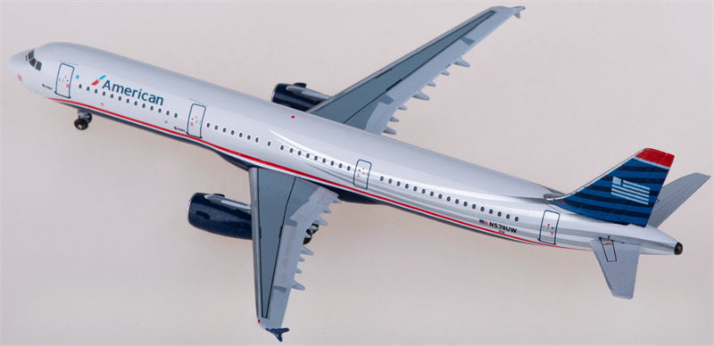 AeroClassics American Airlines Airbus A321 N578UW 1:400 Diecast Model view 2