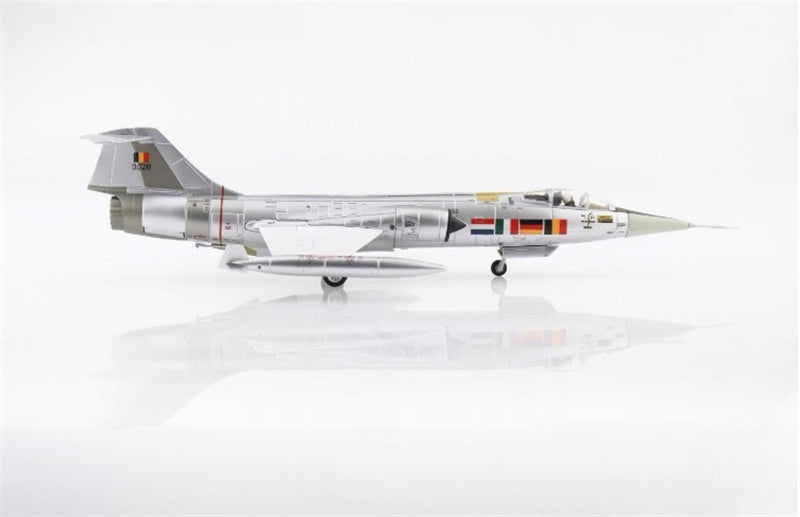 Hobby Master F-104G World Speed Record Holder c/n 9028 Belgium Air Force June 6 1963 1:72 Airplane Pre-built Model