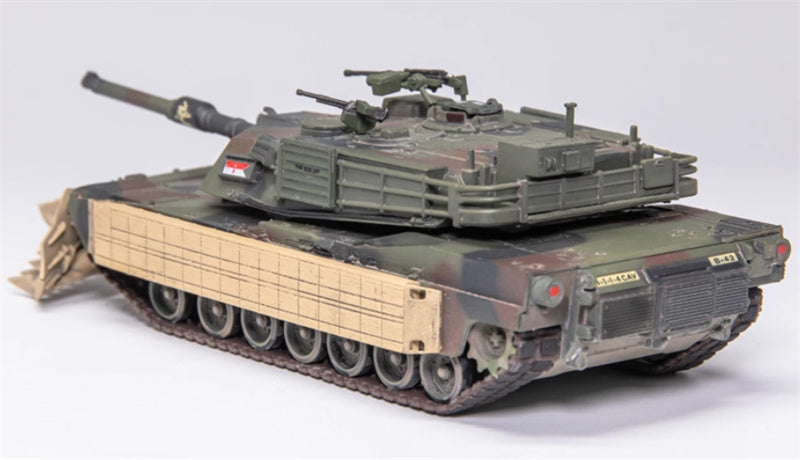 Dragon M1A1 AIM TUSK W/Mine Plow (Plowing Mode) 1:72 Tank Pre-built Model