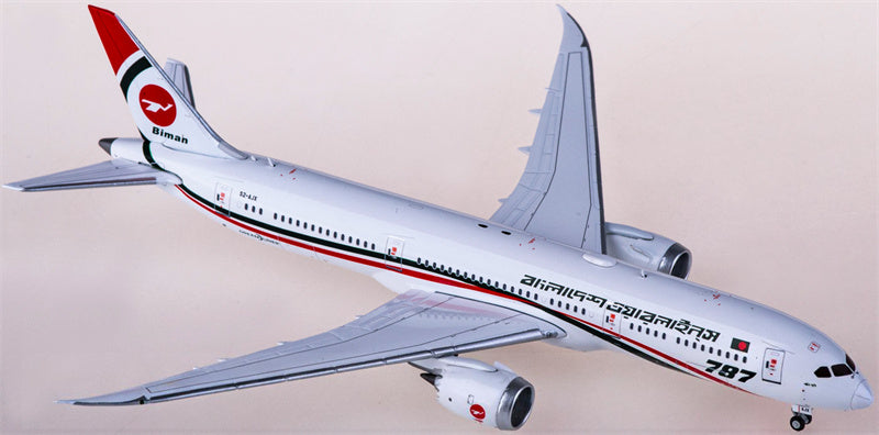 JC Wings Biman Boeing 787-9 Dreamliner S2-AJX 1:400 Diecast Model view 2