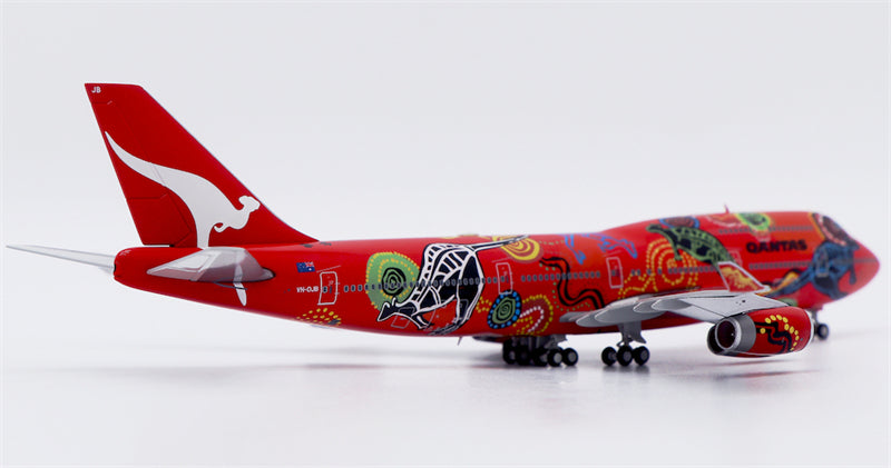 JC Wings 1:400 Qantas Boeing 747-400 VH-OJB Diecast Model view 4