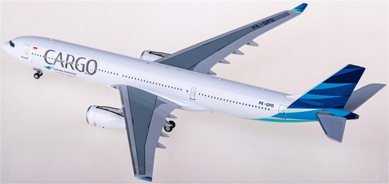 NG Models Garuda Indonesia Cargo Airbus A330-300 PK-GPD 1:400 Diecast Model view 2