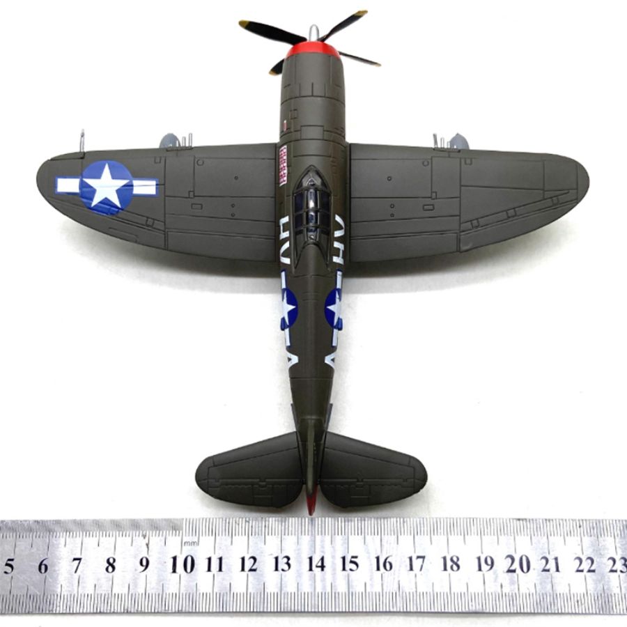 FLOZ US P-47 Thunderbolt fighter jet 1:72 Aircraft Pre-built Model