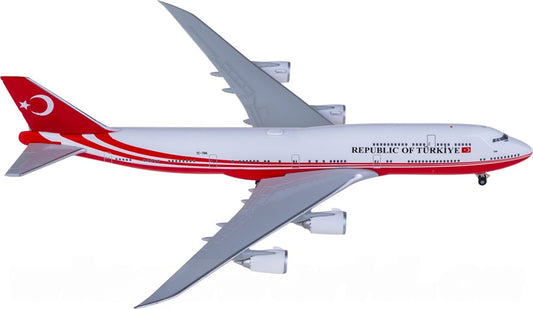 Herpa Turkey Government Boeing 747-8 BBJ TC-TRK 1:500 Aircraft Pre-built  Airliner Model Display