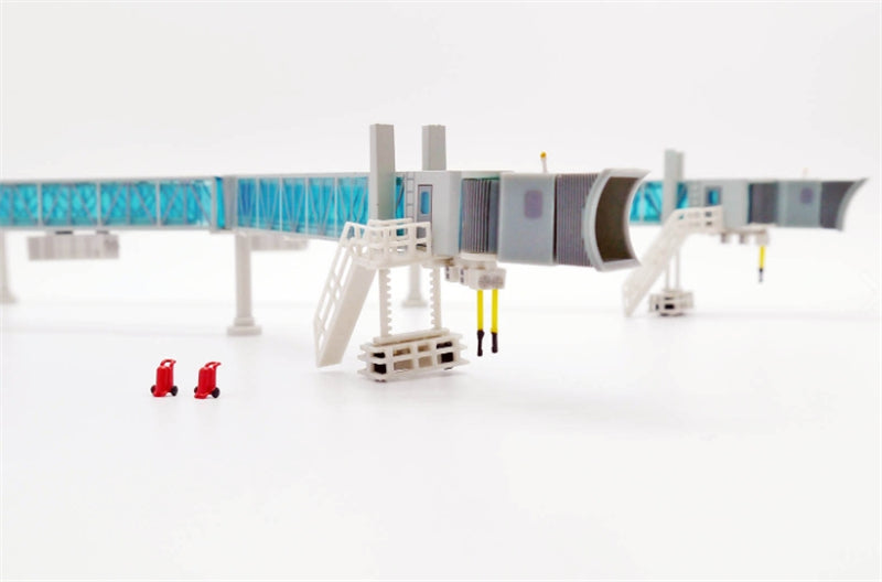 JC Wings Air Passenger Bridge B737 Blue 1:200 ACCESSORIES Model view 2