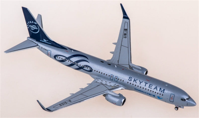 NG Models XiamenAir Boeing 737-800 B-5159 1:400 Diecast Model view 1