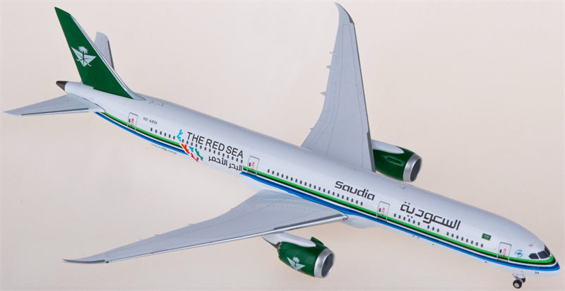 NG Models Saudia Boeing 787-10 Dreamliner HZ-AR33 1:400 Diecast Model view 1