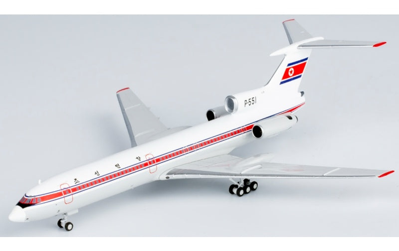 NG Models 1:400 Air Koryo TU-154B P-551  DIECAST Model