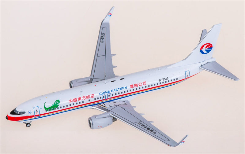 C China Eastern Airlines Boeing 737-800 B-5515 1:400 Diecast Model view 1