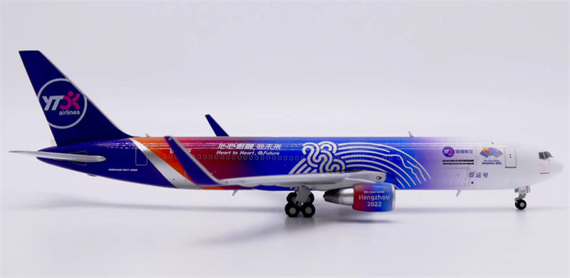 JC Wings YTO Airlines Boeing 767-300ERF B-221F 1:400 Aircraft Model