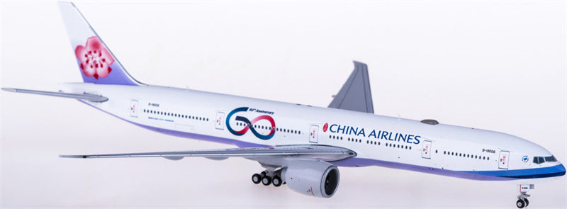 JC Wings China Airlines Boeing 777-300ER B-18006 60th Anniversary 1:400 Diecast Model view 2