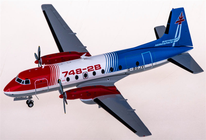 JC Wings Hawker Siddeley HS 748 G-BGJV 1:200 Diecast Model view 1