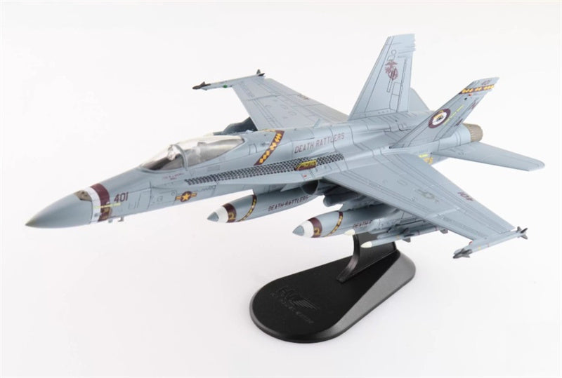 HOBBY MASTER F/A-18C Death Rattlers 165220 VMFA-323 US Marines 2021 1:72 Airplane Pre-built Model