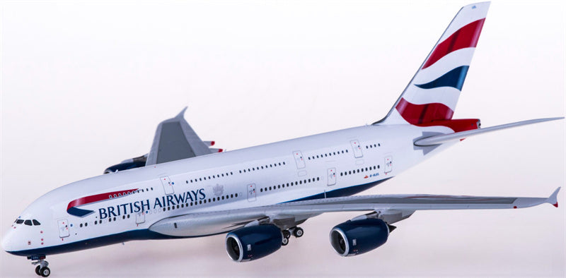 Phoenix British Airways for Airbus A380 G-XLEL 1:400 Airplane Pre-built  Airliner Model Display