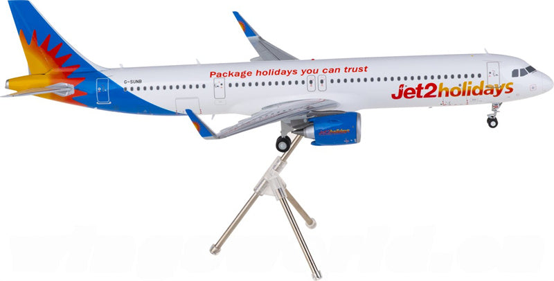 Geminijets Jet2 Airbus A321neo G-SUNB 1:200 Diecast Model view 4