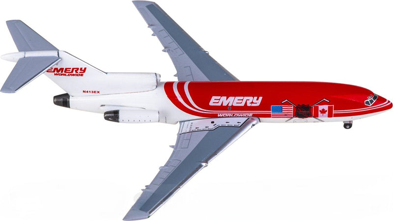 AeroClassics 1:400 Emery Boeing 727-100F N413EX Diecast Model view 1