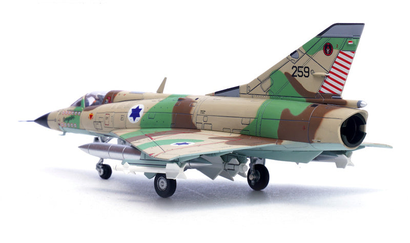 Panzerkampf Mirage IIICJ IDFAF Israeli Air ce 259 (mer 59) Tayeset 101 Hatzor Air Base lsrael 1971 1:72 Aircraft Pre-built Model
