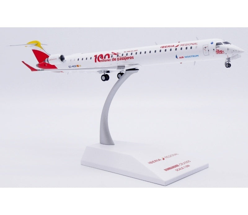 JC Wings 1:200 Iberia CRJ-1000ER EC-MSB  DIECAST Model