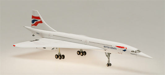 Hogan BRITISH AIRWAYS CONCORDE G-BOAG 1:200 Diecast Model view 1