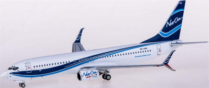 NG Models New Gen Airways Boeing 737-800 SP-LWE 1:400 Diecast Model view 3