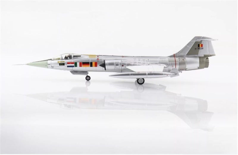 Hobby Master F-104G World Speed Record Holder c/n 9028 Belgium Air Force June 6 1963 1:72 Airplane Pre-built Model