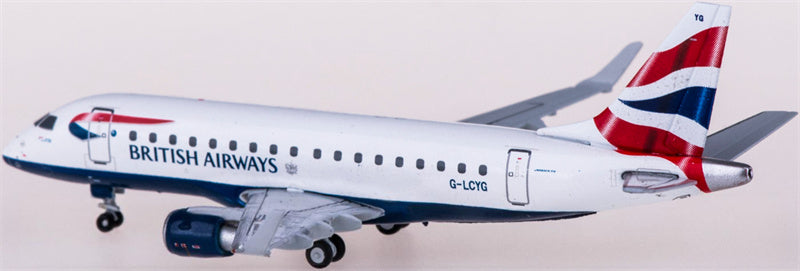 Geminijets British Airways for Embraer ERJ-170 G-LCYG 1:400 Airplane Pre-built  Airliner Model Display