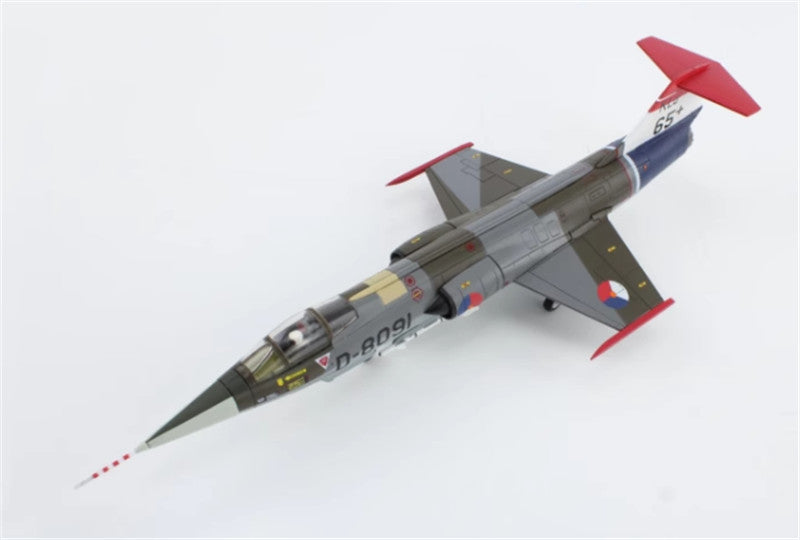 HOBBY MASTER Lockheed F-104G Starfighter D-8091 Royal Nether lands Air Force 65th Anniversary 1978 1/72 Aircraft Pre-built Model