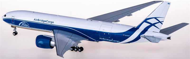 JC Wings AirBridgeCargo Boeing 777-200LRF VQ-BAO 1:200 Diecast Model view 3