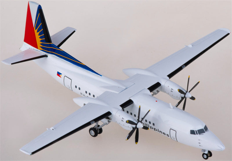 Herpa Philippine Airlines Fokker 50 PH-PRG 1:200 Diecast Model view 4