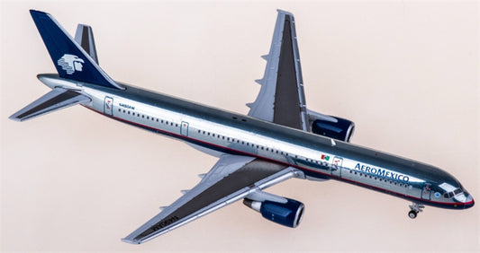 JC Wings Aeromexico for Boeing 757-200 N490AM 1:400 Aircraft Pre-built  Airliner Model Display