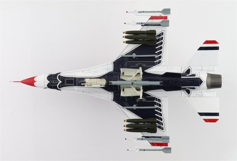 Hobby Master F-16C Thunderbirds Warbird No.10 USAF 1988 1:72 Airplane Pre-built Model