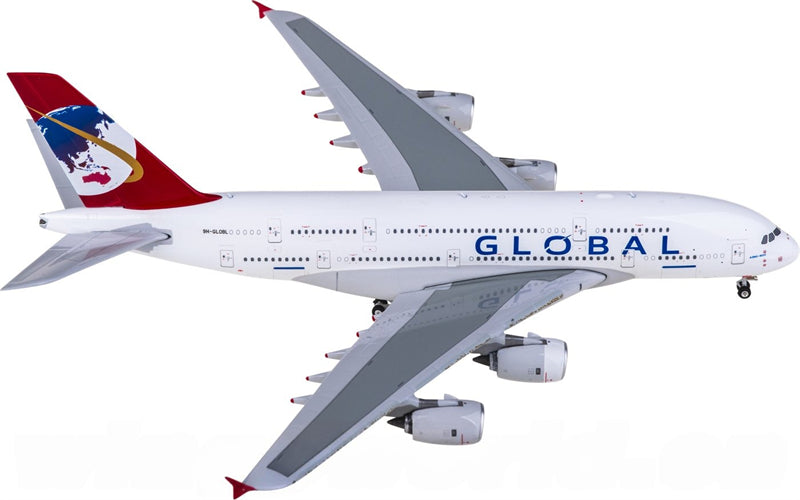 Phoenix 1:400 Global Airlines Airbus A380 9H-GLOBL Diecast Model view 2