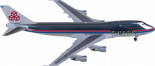 Phoenix Cargolux Boeing 747-200 LX-ECV 1:400 Diecast Model view 1