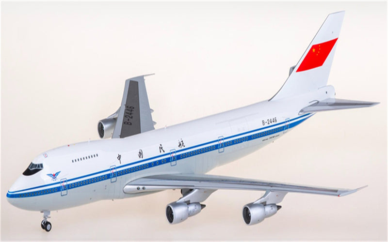SQ Wings CAAC Boeing 747-200 B-2446 1:200 Diecast Model view 1