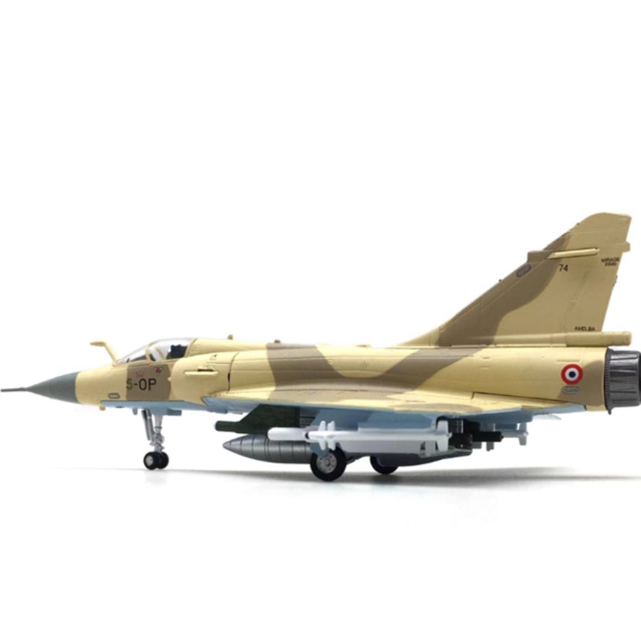 FLOZ French Mirage 2000 fighter jet 1:100 Aircraft Pre-built Model