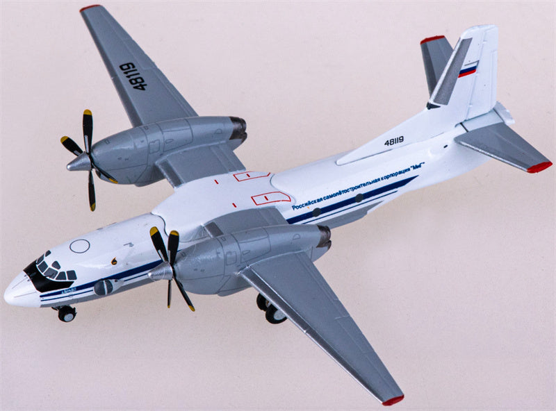 JC Wings Russian Aircraft Corporation Antonov AN-32 48119 1:400 Diecast Model view 3