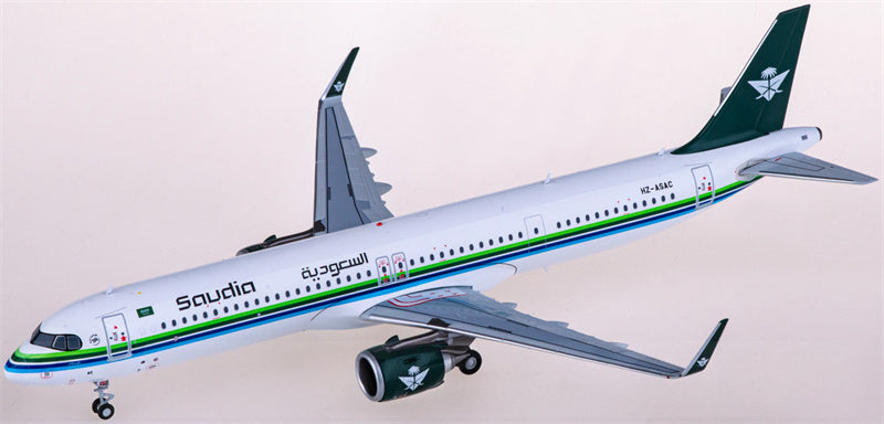 JC Wings Saudia Airbus A321neo HZ-ASAC 1:200 Diecast Model view 3