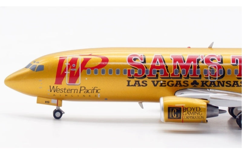B-Models 1:200 Western Pacific Airlines B737-300 N956WP  DIECAST Model