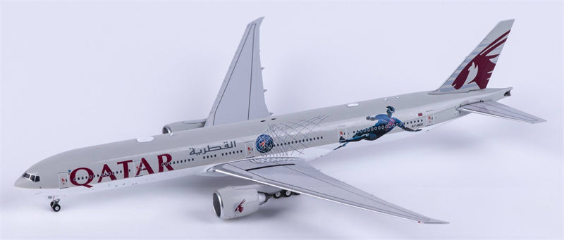 NG Models Qatar Boeing 777-300ER A7-BEK 1:400 Diecast Model view 1