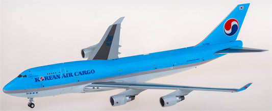 JC Wings Korean Air Cargo for Boeing 747-400BCF HL7486 1:200 Airplane Pre-built Airliner Model Display