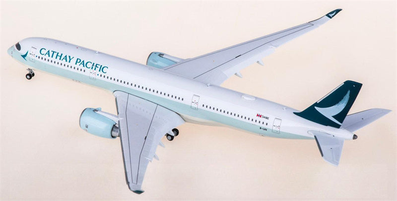 JC Wings Cathay Pacific Airbus A350-900XWB B-LRX Flaps Down 1:400 Aircraft Model