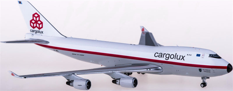 Phoenix Cargolux Boeing 747-400F LX-NCL 1:400 Diecast Model view 1