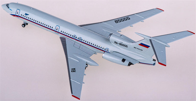 NG Models Russian Air Force for Tupolev Tu-154B-2 RA-85555 1:400 Airplane Pre-built  Airliner Model Display
