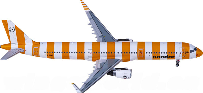 NG Models Condor for Airbus A321 D-AIAD 1:400 Airplane Pre-built  Airliner Model Display